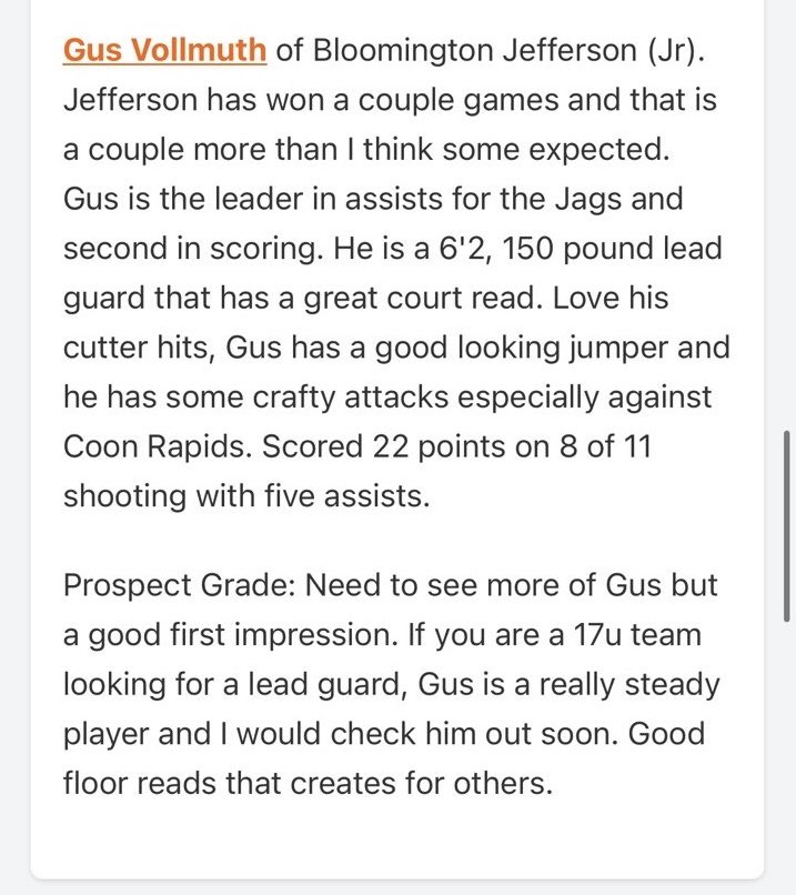 Gus Vollmuth tweet media