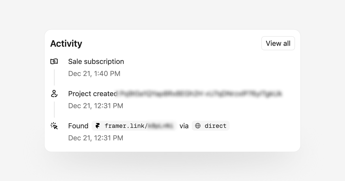 julesvcode's tweet image. 1 hour and 9 minutes from purchase to launch.

That's the beauty of @framer ✨
