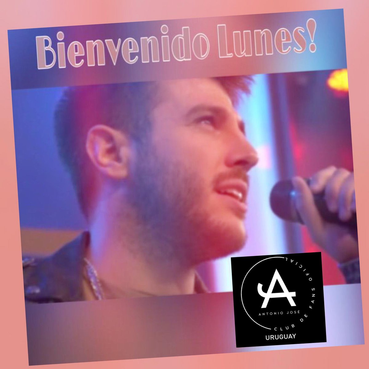 Hermoso comienzo de semana para todos! #Lunes 

<a href="/AntonioJSMazuec/">Antonio José</a> <a href="/UMUruguay/">Universal Music Uruguay</a> <a href="/UniversalSpain/">UniversalMusicSpain</a> <a href="/UMArgentina/">Universal Music Argentina</a>

#antoniojosé #antoniojoseofficial