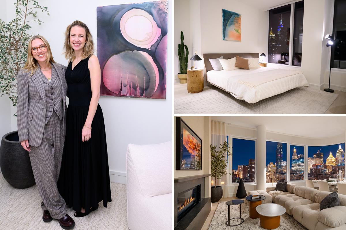 Scarlett Johansson attended her sister’s art exhibit in this lavish NYC penthouse — now listed for $7.5M trib.al/efjdLni