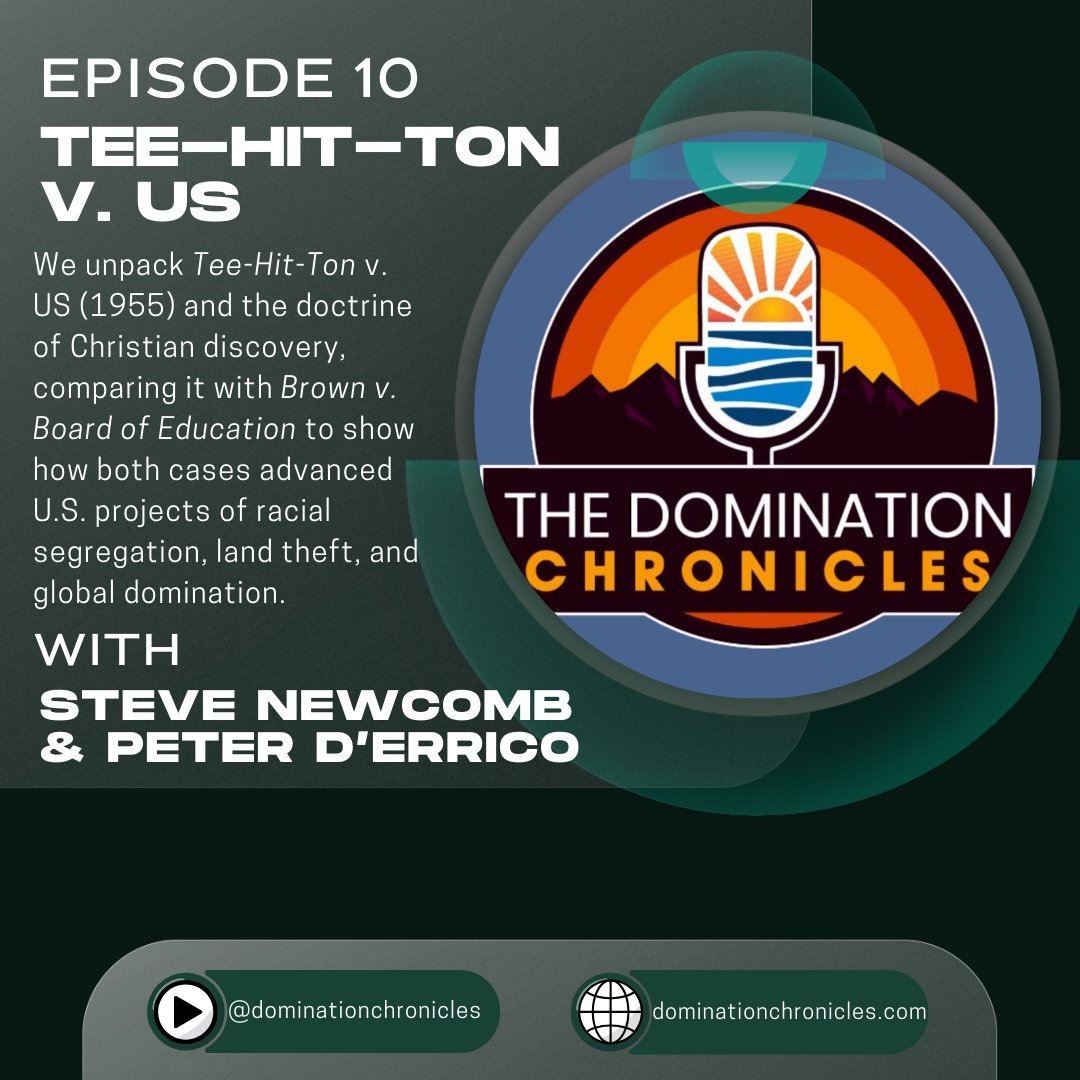 dominationchron's tweet photo. E010: Pulp Legal Fiction: The Bizarre Case Of Tee-hit-ton v. US https://t.co/aABMgRMpwq https://t.co/mcDMUVUVYp