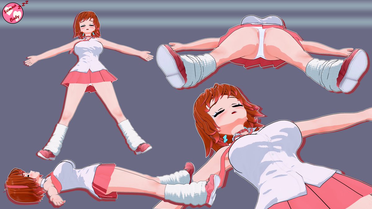 H-hey!! Stop staring at me while I'm unconscious!! >.<

#Ryona #KO #oc