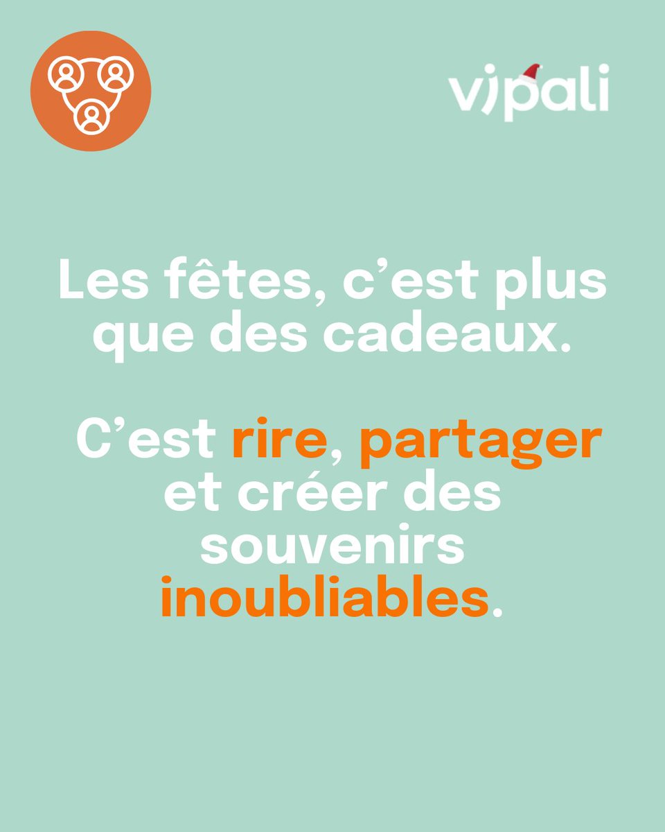 Vipali_prev's tweet image. Noël &amp;amp; Nouvel An, ce n’est pas seulement les cadeaux… c’est surtout les moments partagés qui restent gravés ! ✨ 
Chaque petit moment compte.
Cette année, prends le temps de profiter de tes proches.
#Vipali #FetesEnFamille #Noel2025 #NouvelAn2026 #BonheurPartage