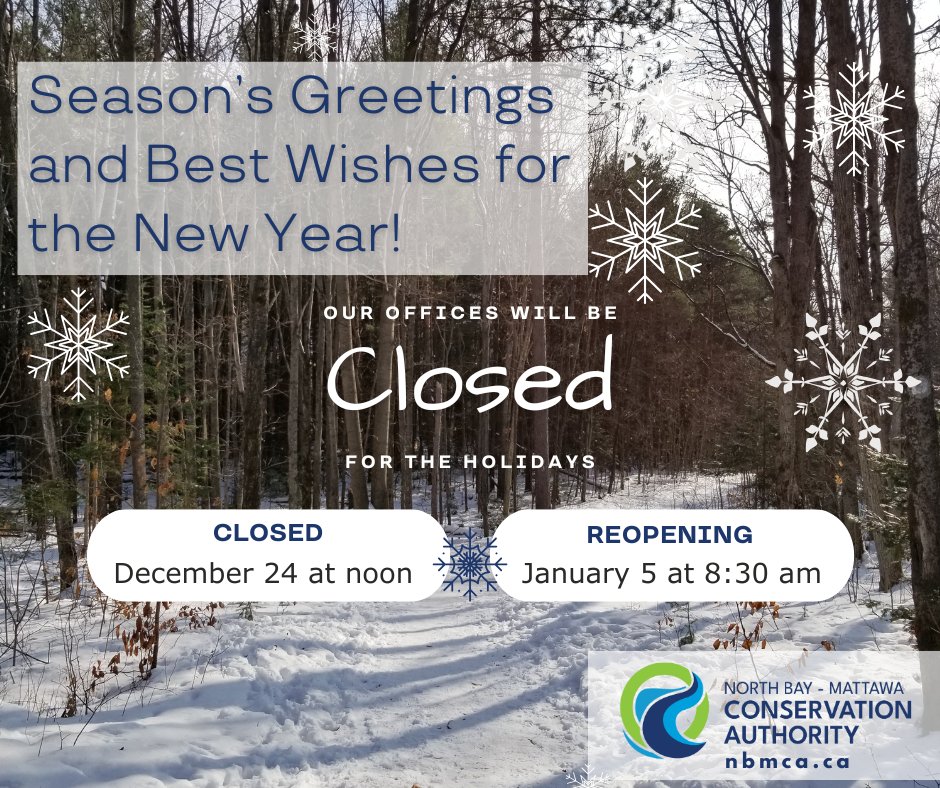 North Bay-Mattawa Conservation Authority (@thenbmca) on Twitter photo 
