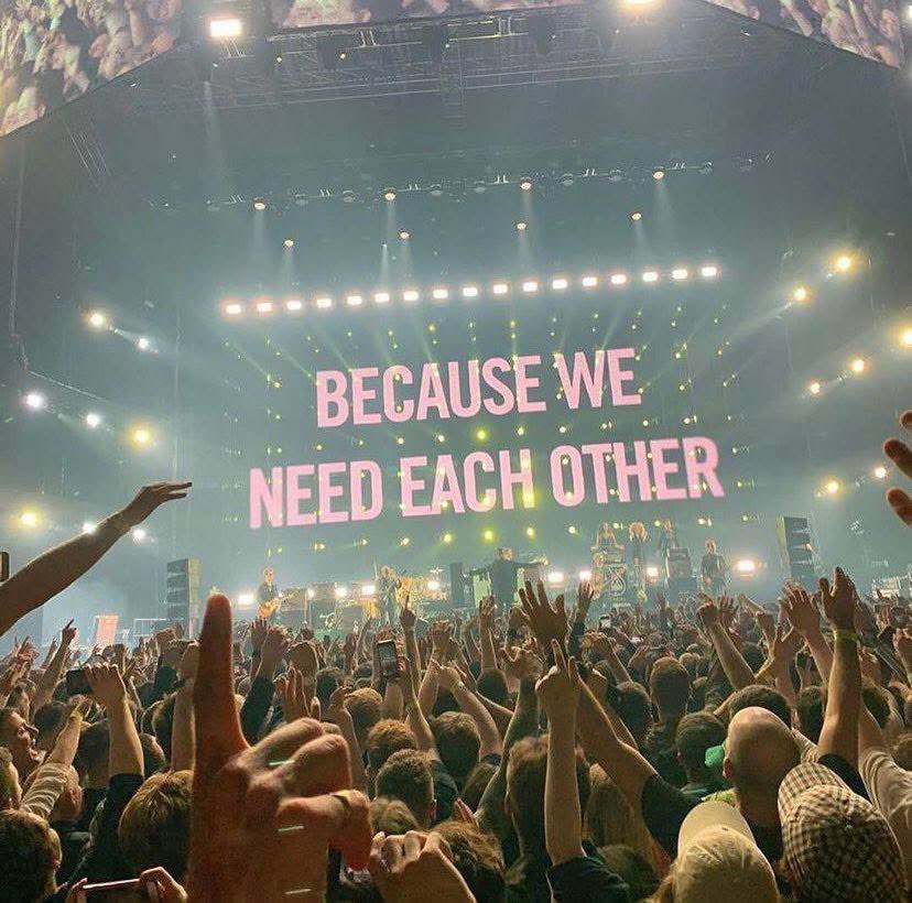 Because we need each other ❤️