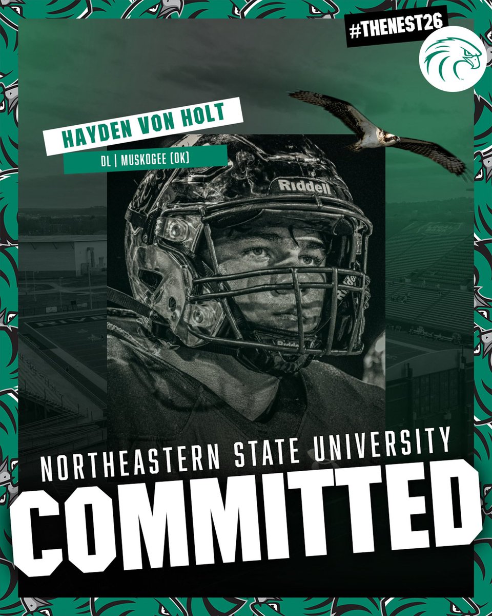 HaydenVonHolt40's tweet image. I am blessed to say I am going to continue my football career at NSU @CoachChev6 @coachcondict
