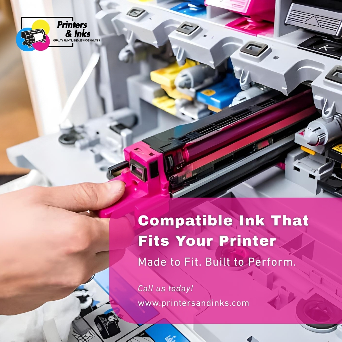 printersandinks's tweet image. Not all ink is created equal.
Our compatible ink and toner cartridges are designed to work seamlessly with your printer model for smooth installation and clean output.

#compatibleink #printermaintenance #officeprinting #printercare #inksolutions