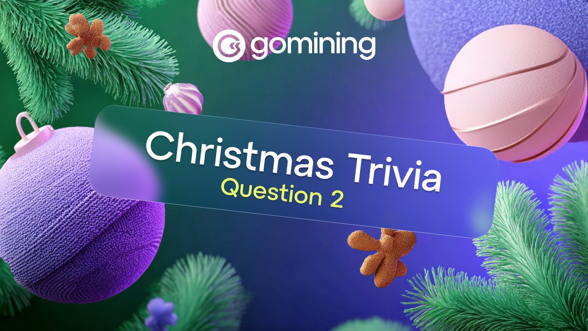 GoMining's tweet image. 🎄 Christmas Trivia #2

This year, GoMining expands beyond mining into a complete Bitcoin ecosystem. Name one new GoMining product or feature launched in 2025.

🎁 Quote-tweet with your answer to participate.