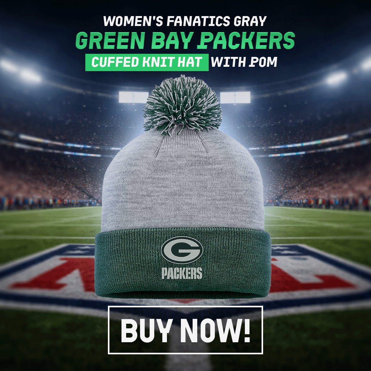 SportskeedaAff's tweet image. Cold weather staple. Timeless Packers energy.

Buy Now: fanatics.93n6tx.net/09rQeY

#Packers #NFLWinter #FanEssentials