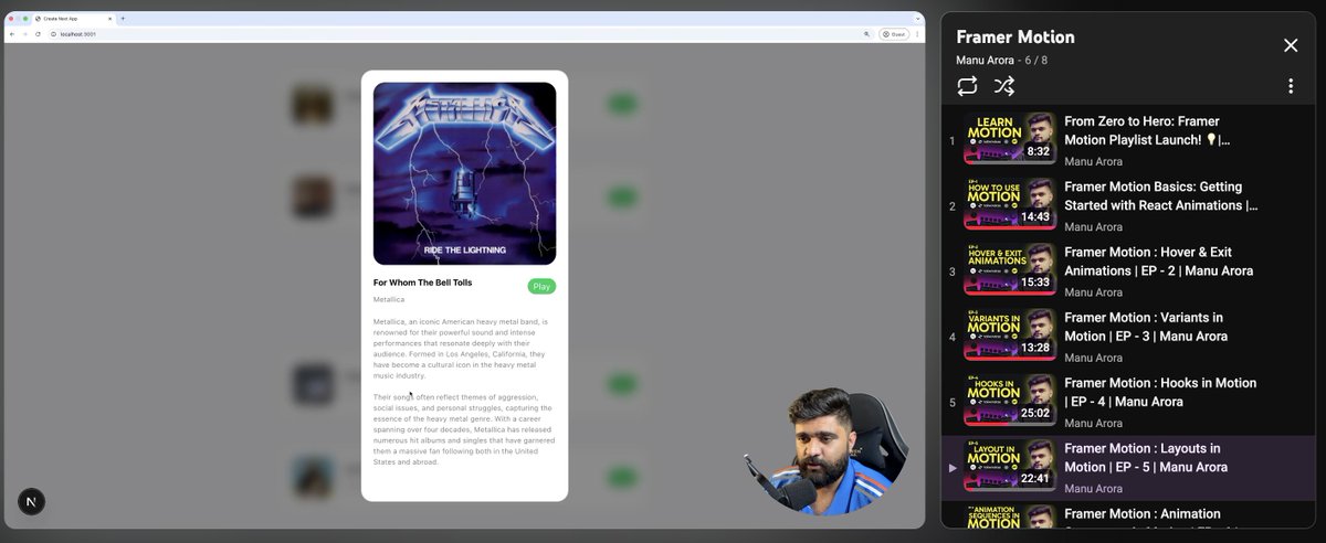 _PrathamGambhir's tweet image. Today's work of #100DaysOfCode

•DSA(#StriversA2ZDSASheet)
-Solved problems on array
1. Sort an array of 0's 1's and 2's
-Leetcode
1. 2Sum Problem
2. Sort colors

•DEV
1.Added meeting updates section in dashboard page
2.Completed till lec6 of motion series by @mannupaaji