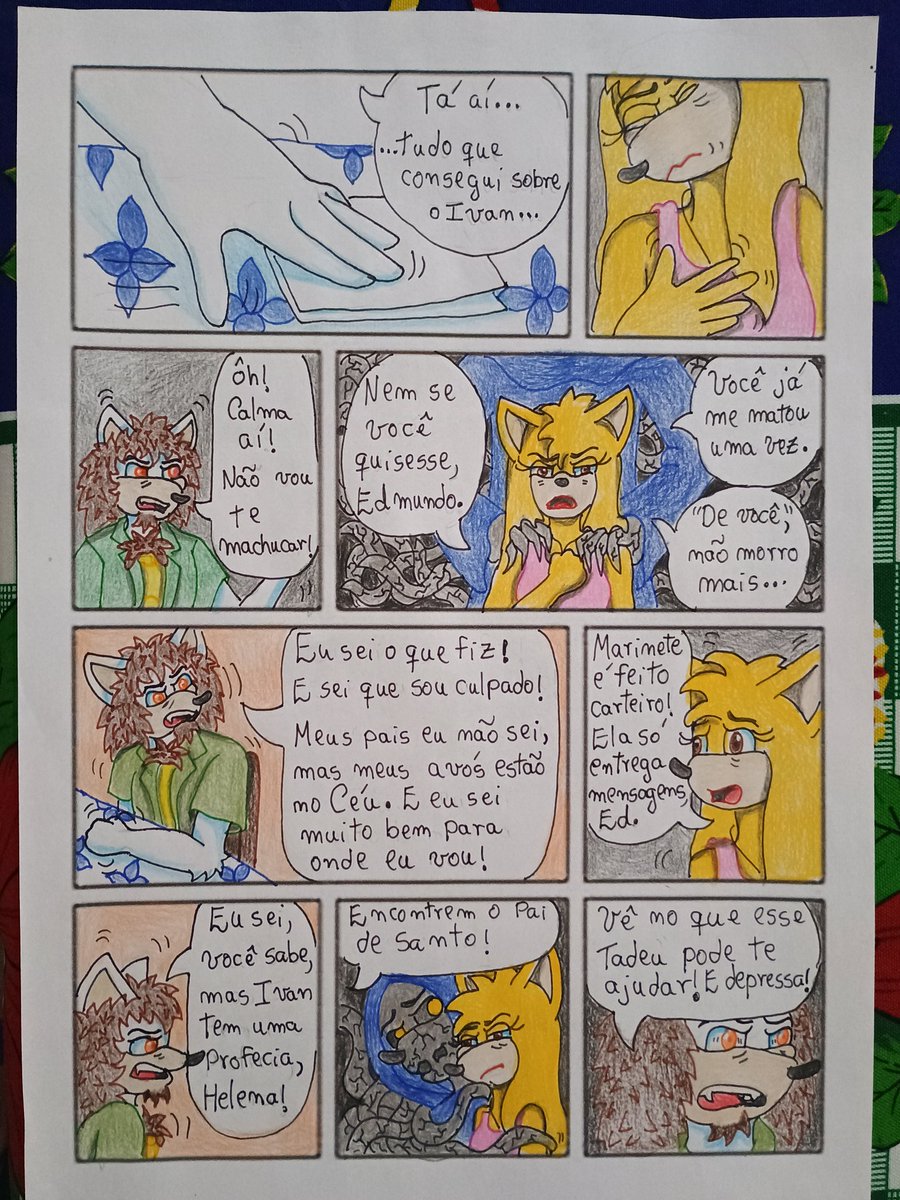 e_tepper's tweet image. "Abismo", cap: 60. A Divina provação.