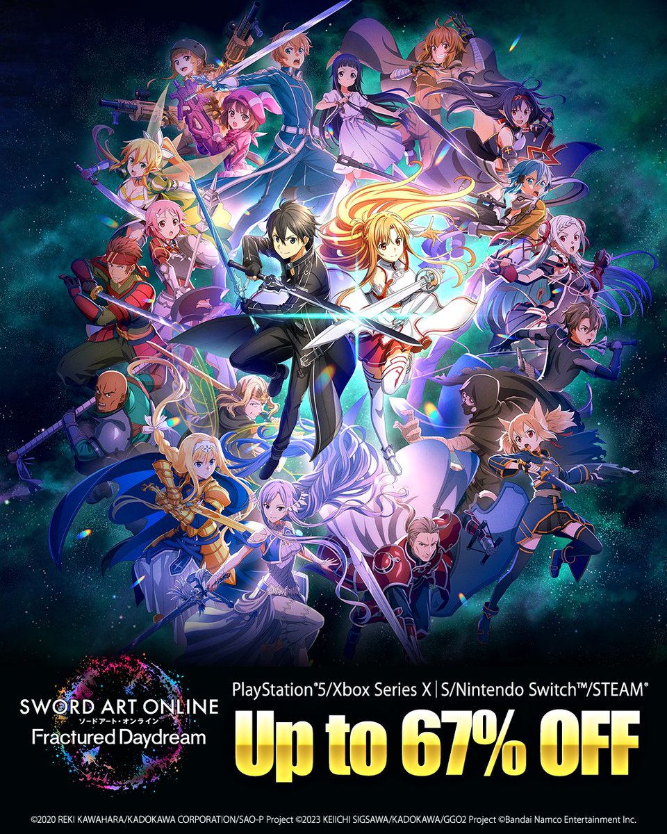 Sword Art Online Video Games tweet media