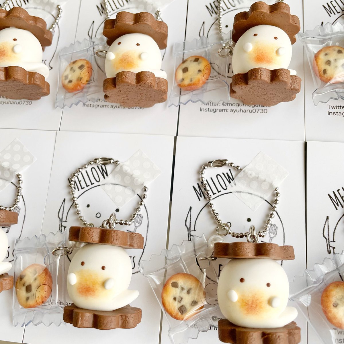 まるねこnew(プロフ必読) 様☆ビオラサントノーレ 他☆フェイクスイーツ 再販のおばけたちはたくさん製作しましたので、ぜひ手に取って