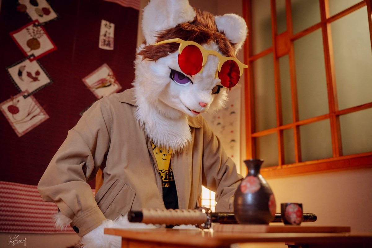 極道卡哇
📷： <a href="/SonderonSD/">魚松Sonderon.SD🔜INFURNITY2025</a> 
#furry #FursuitEverday #ちいかわ