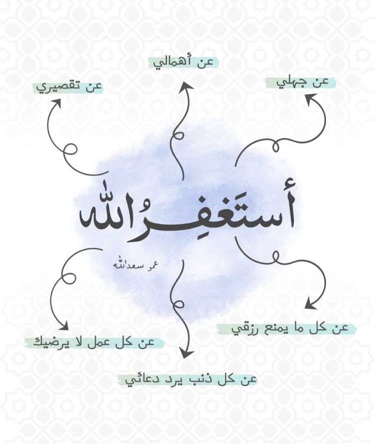 أستغفر الله العظيم