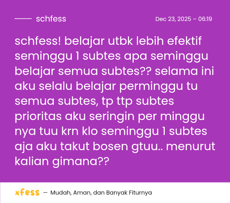 Schoolfess tweet media