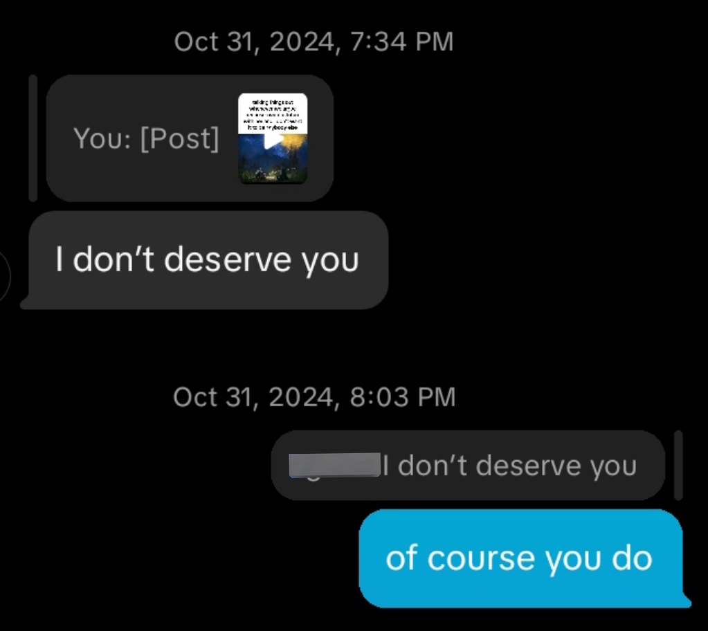 She was right like mad.