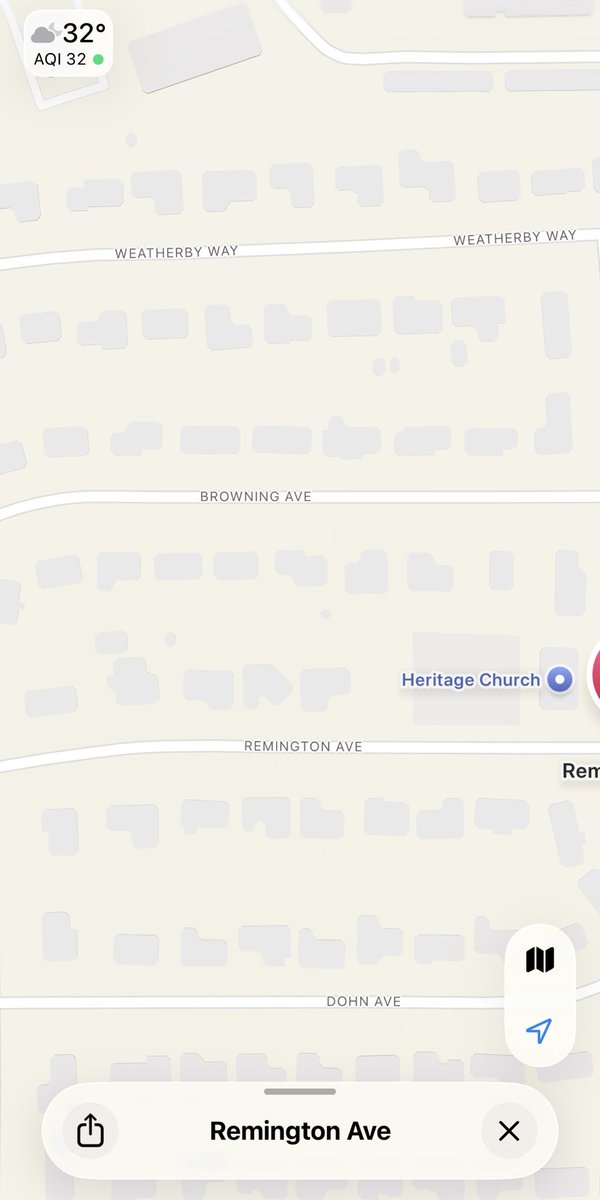 Bismarck has a firearms manufacturer street name theme section in town but the swung and missed not including Mauser 😭