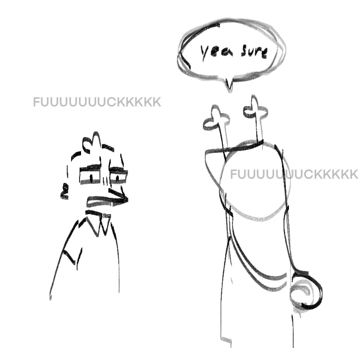 Killjoyous_'s tweet image. Noelle and Berdly but in the scenario that they both think they’re  taking pity on the other and are both humiliated. The entire ordeal lasts 1 week.