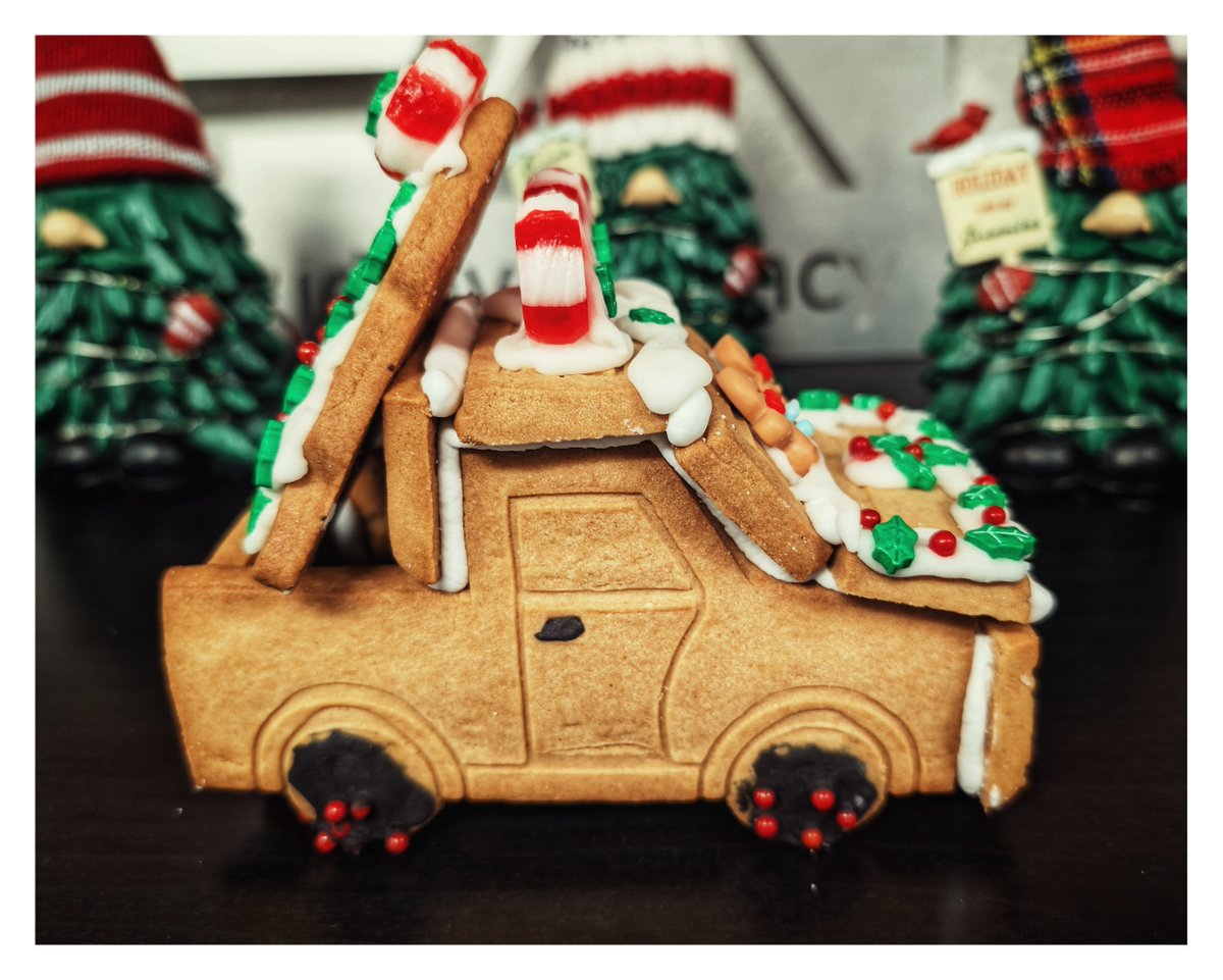 We may not be able to insure your gingerbread car from being eaten, but we can insure just about everything else. Call us for a quote today—817.281.4500 (credit to our own Cynthia Gomez for her gingerbread assembly skills!)