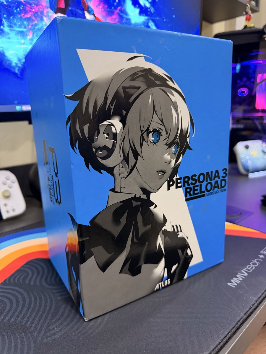 robertbitten_'s tweet photo. chegou aqui minha edição de colecionador de Persona 3 Reload

foi um achado https://t.co/U2I8uiRw7F