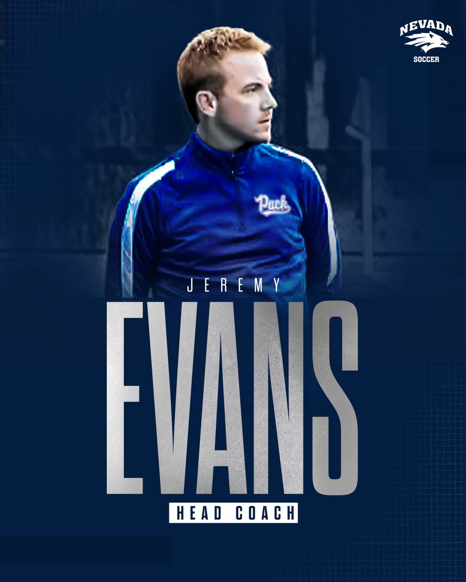 NevadaWolfPack's tweet image. A new boss on the Wolf Pack touchline!

Welcome, Jeremy Evans, to Nevada Women’s Soccer!

#BattleBorn