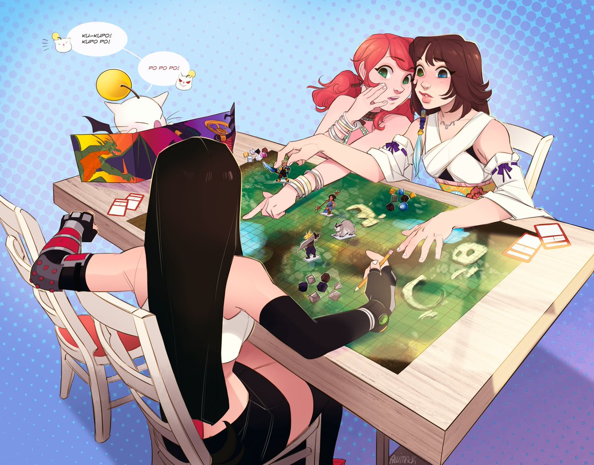 allimackart's tweet image. Game Night!
#ffvii #ff7 #TifaLockhart #ffxiii #ff13 #ffx