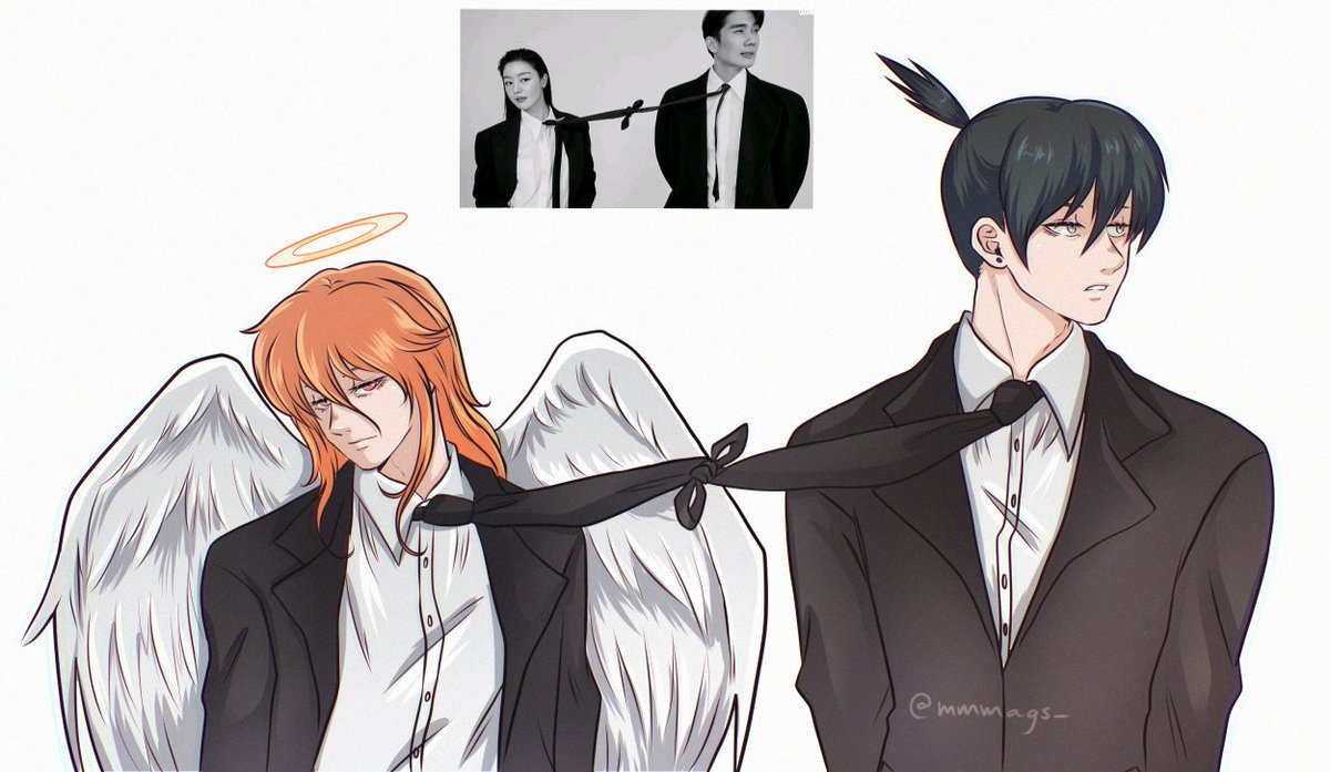 mmmags_'s tweet image. アキ天 akiangel / tied forever