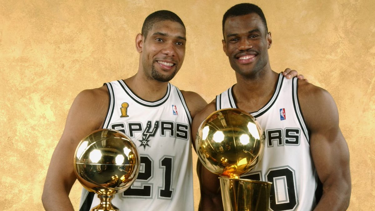 DebatesOnNBA's tweet image. People need to put more respect on Tim Duncan and David Robinson

The greatest big man duo in NBA history