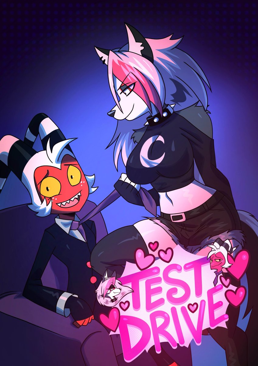 TEST DRIVE A helluva Boss Prequel fan comic tweet media