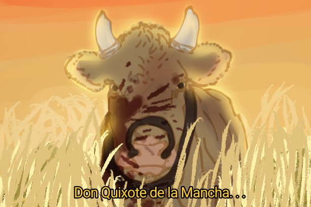 NoManInAHorse's tweet image. What the- Executive Manager! A cow is incoming! Get down!