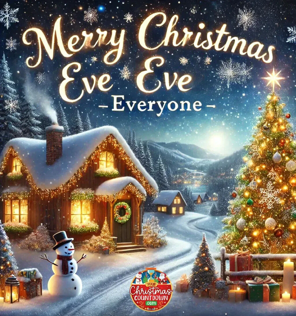 Merry Christmas Eve Eve everyone!
🕒 https://t.co/08kJVAWqc2 🎄🎅 https://t.co/uroCjDZjfv
