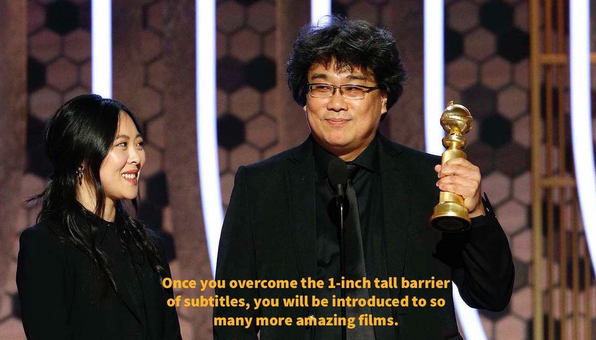 here at my house always is a great year for non-english movies