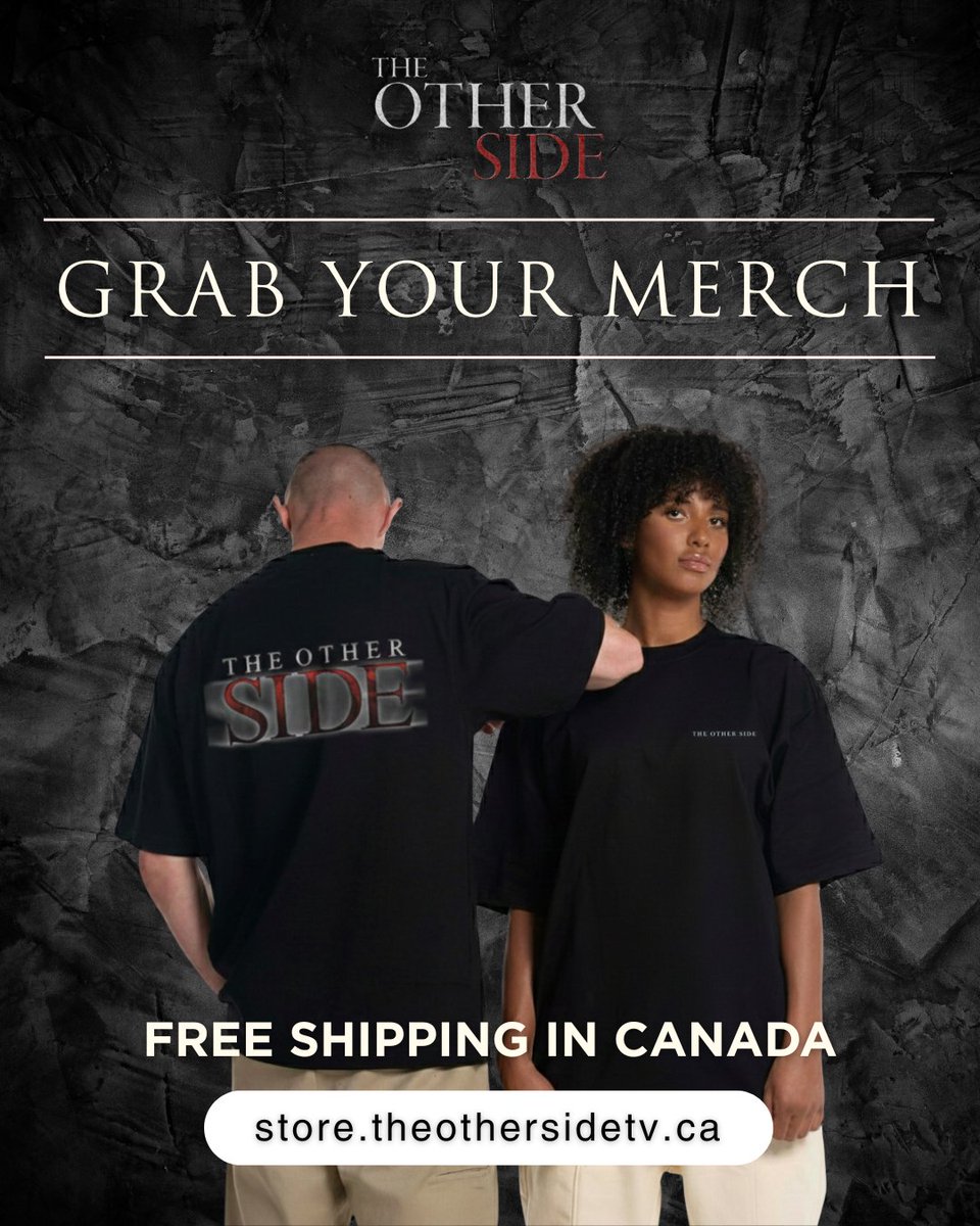 AngelEnt_ca's tweet image. Grab your official The Other Side merch today. Free shipping on all orders in Canada!

Shop here: store.theothersidetv.ca