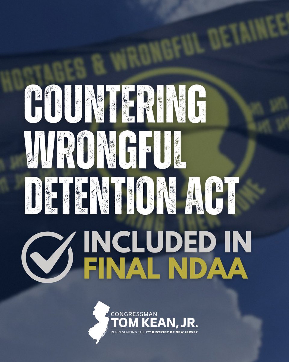 Congressman Tom Kean tweet media