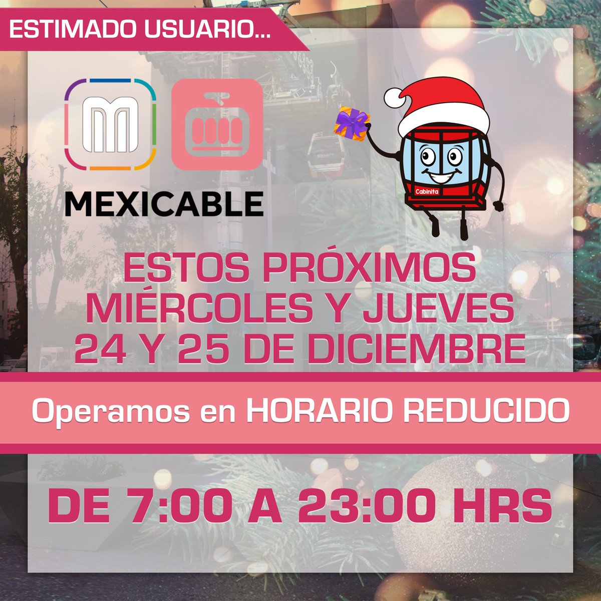 Mexicable tweet media