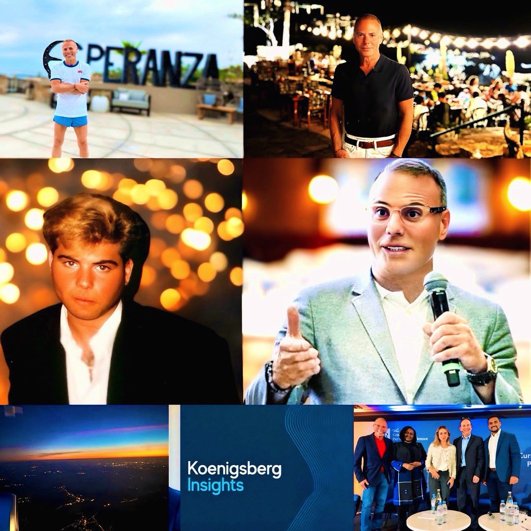 akoeni's tweet photo. As 2025 comes to a close, I want to express my gratitude to friends, family, and colleagues for simply being you. I feel fortunate to be a banker and producer. Koenigsberg Insights has successfully launched, and I'm proud to have co-produced David Kittredge’s #boormanandthedevil, which opened at the Fondazione La Biennale di Venezia (Venice Film Festival). I look forward to our continued relationship and all that 2026 has in store.  Special thanks to Trade Treasury Payments (TTP) and Deepesh Patel / team and Currency Research for being included in an incredible start of a journey!  Grateful beyond words! Wishing everyone happy holidays and best wishes for the new year! #thankyou  

Ps- if you are wondering who that sharp young blond is, it’s Alan at 17 heading off to college! Making sure you are paying attention.  🤣🧑‍🎄