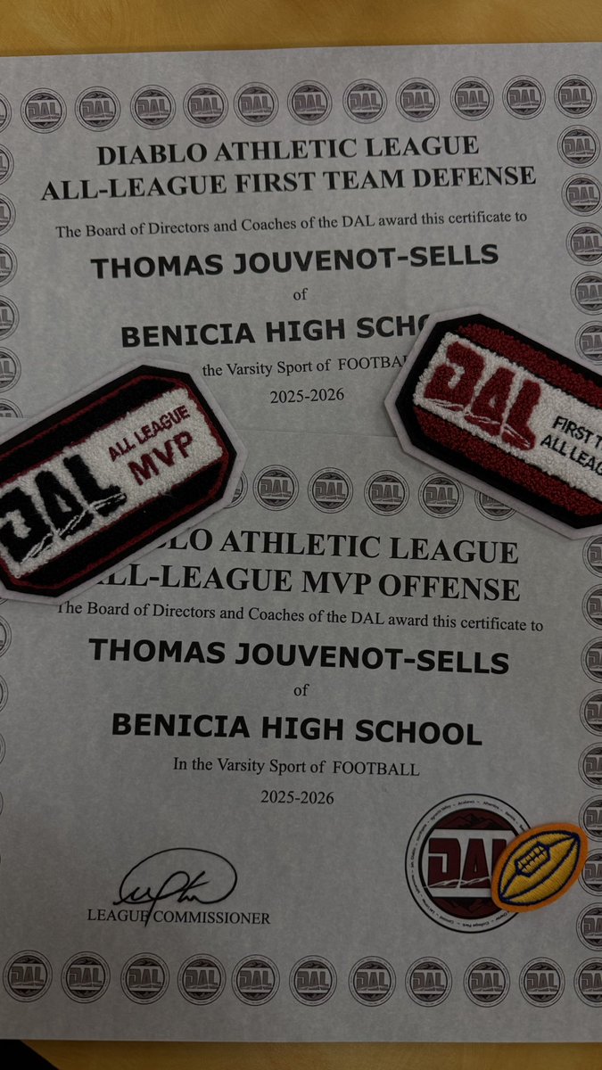 Blessed to be awarded DAL OFFENSIVE MVP &amp; DAL First Team Defense!!