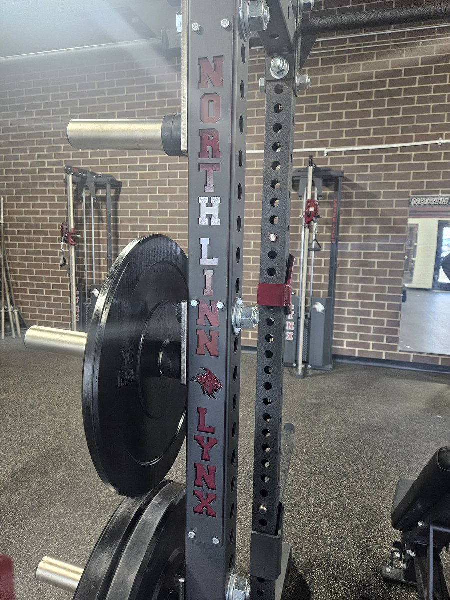 CoachCollum94's tweet image. Huge thank you and shoutout to the Bob Mudd Family and Lynx Pride for new weight room renovations!! Pretty sweet!