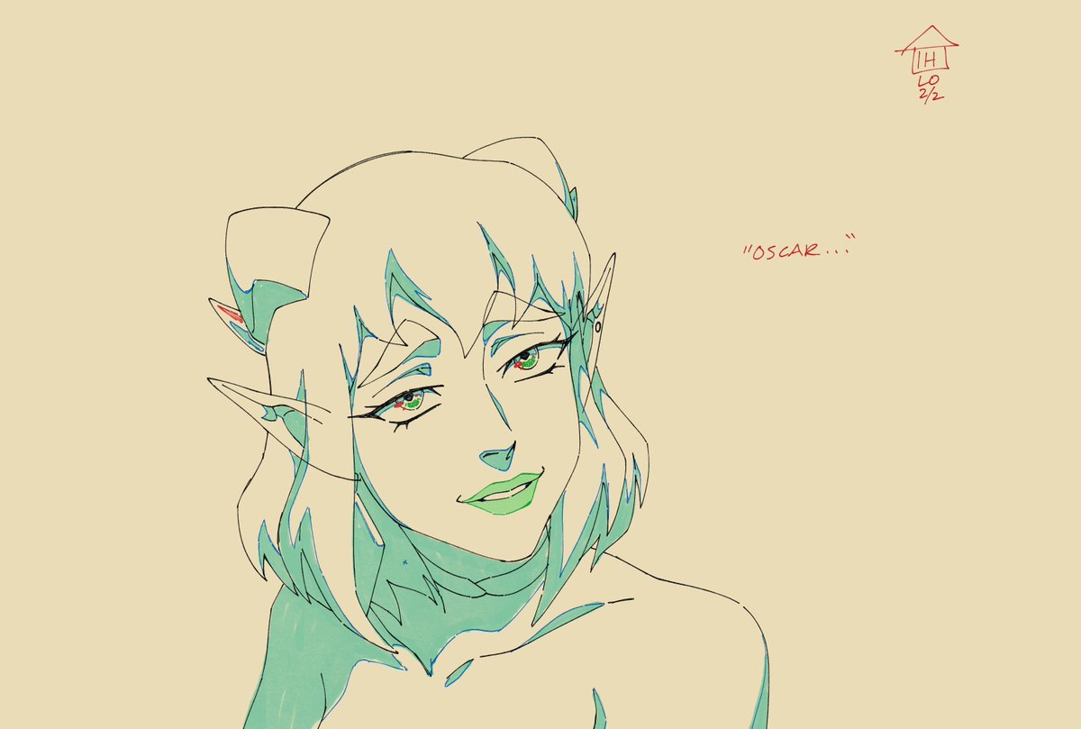 Character animation layouts I did for Jester! This one was a fun challenge - I wanted to let thoughts of Tusk Love really infiltrate her expression without being tooooo overt 👀
The Mighty Nein - S1 EP8