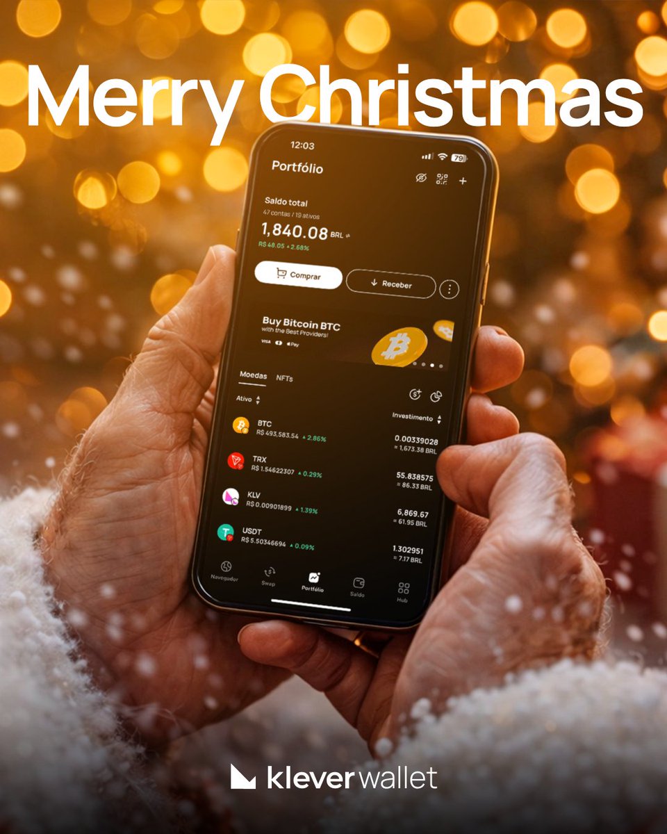 If even Santa checks his portfolio before heading out, so can you.

Merry Christmas! May your days be bright, your swaps fast, and your crypto always under your control 🎄✨