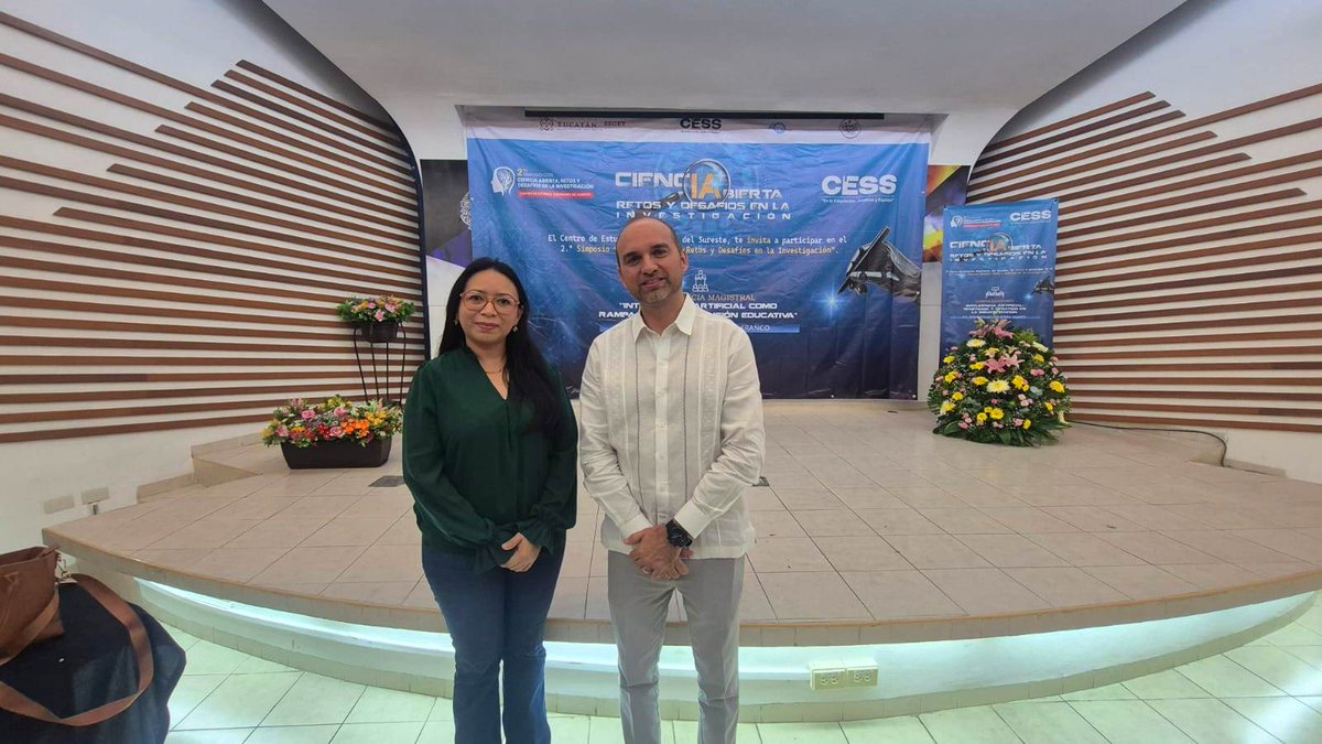 codhey's tweet image. Participamos en el 2º Simposio “Ciencia Abierta: Retos y Desafíos en la Investigación”, en la Facultad de Antropología, organizado por CESS. 
Se dialogó sobre inteligencia artificial, inclusión educativa, ética e innovación. Por la CODHEY asistió Janet  Rizos Malta🤝