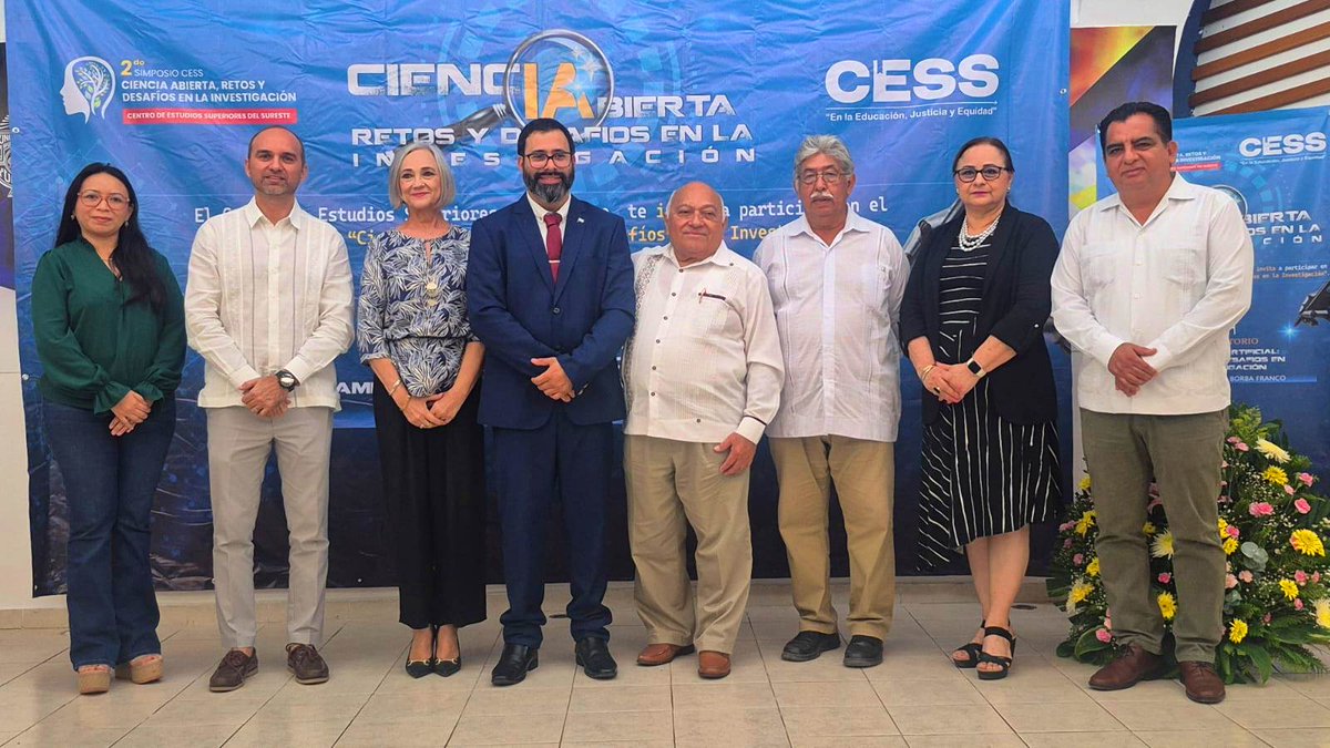 codhey's tweet image. Participamos en el 2º Simposio “Ciencia Abierta: Retos y Desafíos en la Investigación”, en la Facultad de Antropología, organizado por CESS. 
Se dialogó sobre inteligencia artificial, inclusión educativa, ética e innovación. Por la CODHEY asistió Janet  Rizos Malta🤝