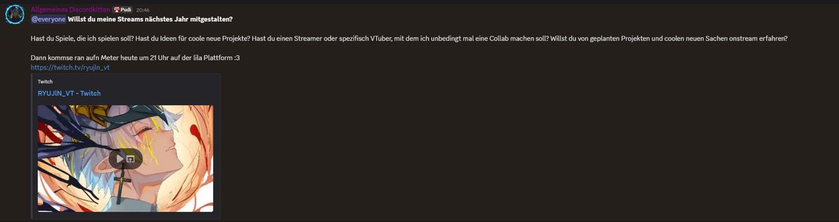 Kommse ran! :3 

#GERVtuber #Vtuber
