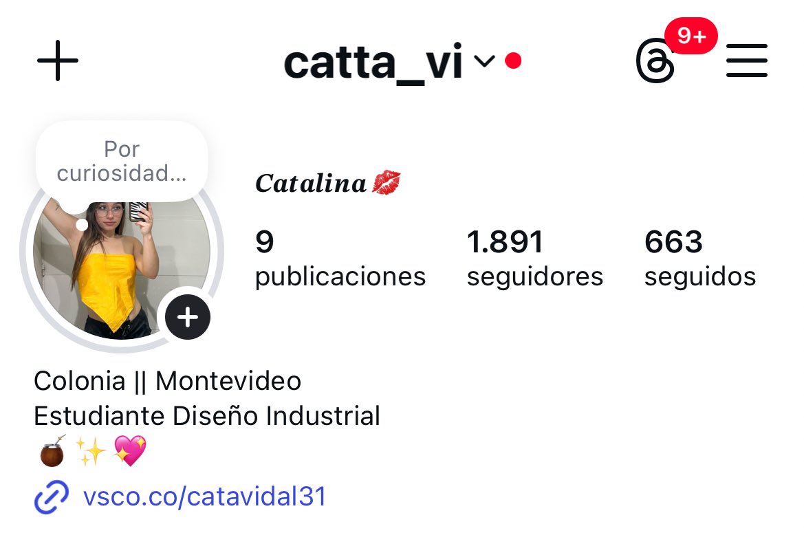 Clave tener 1891 seguidor en insta 💛🖤