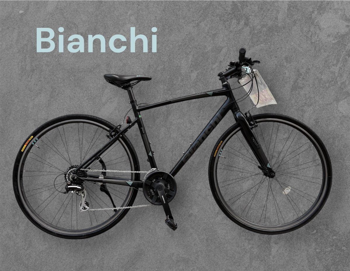 激安中古自転車情報】 #Bianchi #クロスバイク 🇮🇹¥38,500円税込