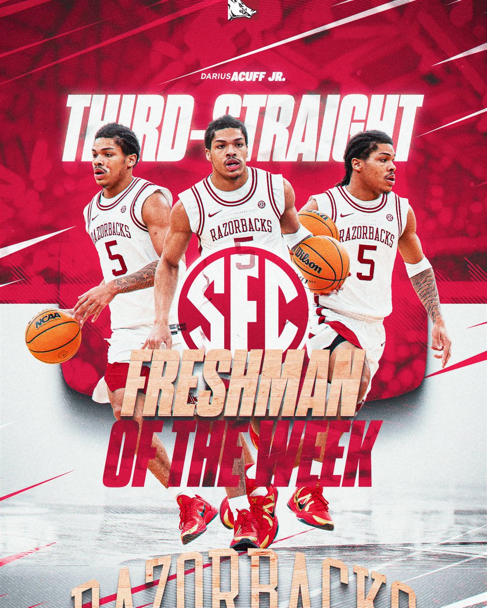 Arkansas Razorbacks Men’s Basketball 🐗 tweet media
