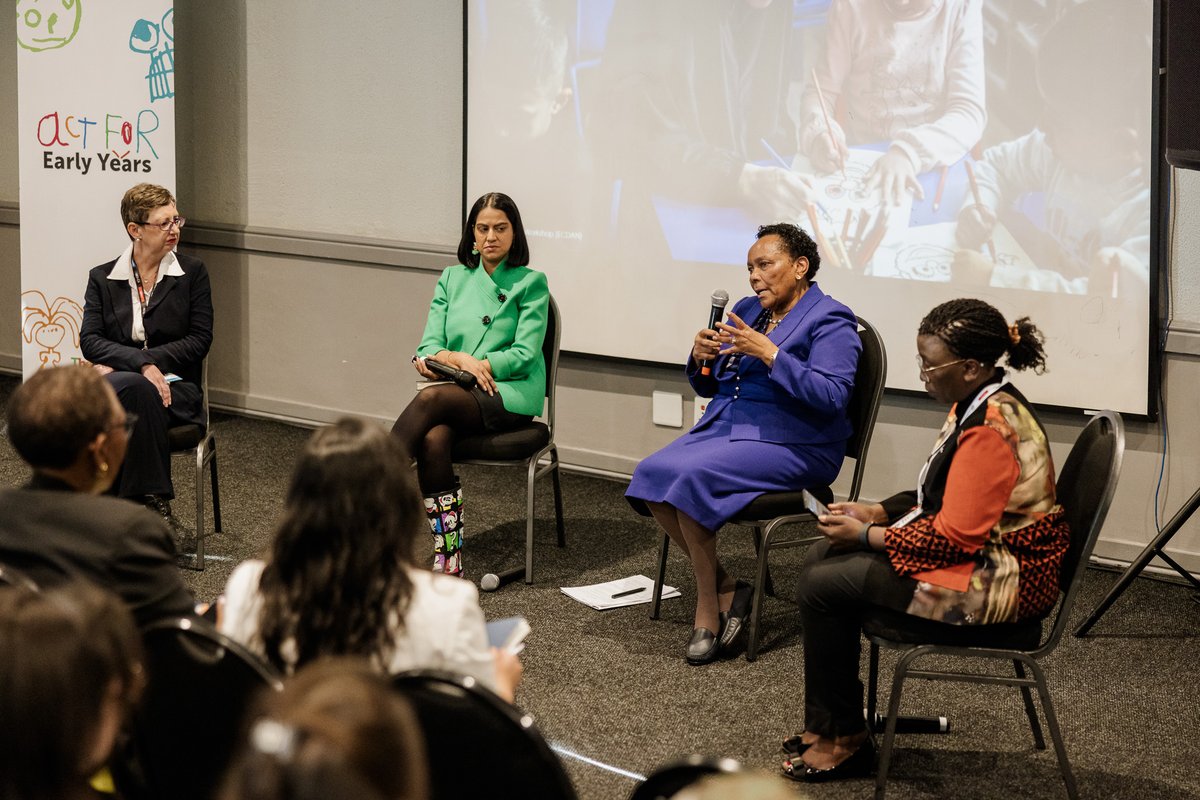 Reflecting on discussions on the sidelines of #G20SouthAfrica with <a href="/theirworld/">Theirworld</a>, <a href="/rogerfedererfdn/">Roger Federer Foundation</a>, and other education partners

GPE High-level Envoy Ruth Kagia highlighted: Early childhood education is one of the most critical and cost-effective investments a country can make.