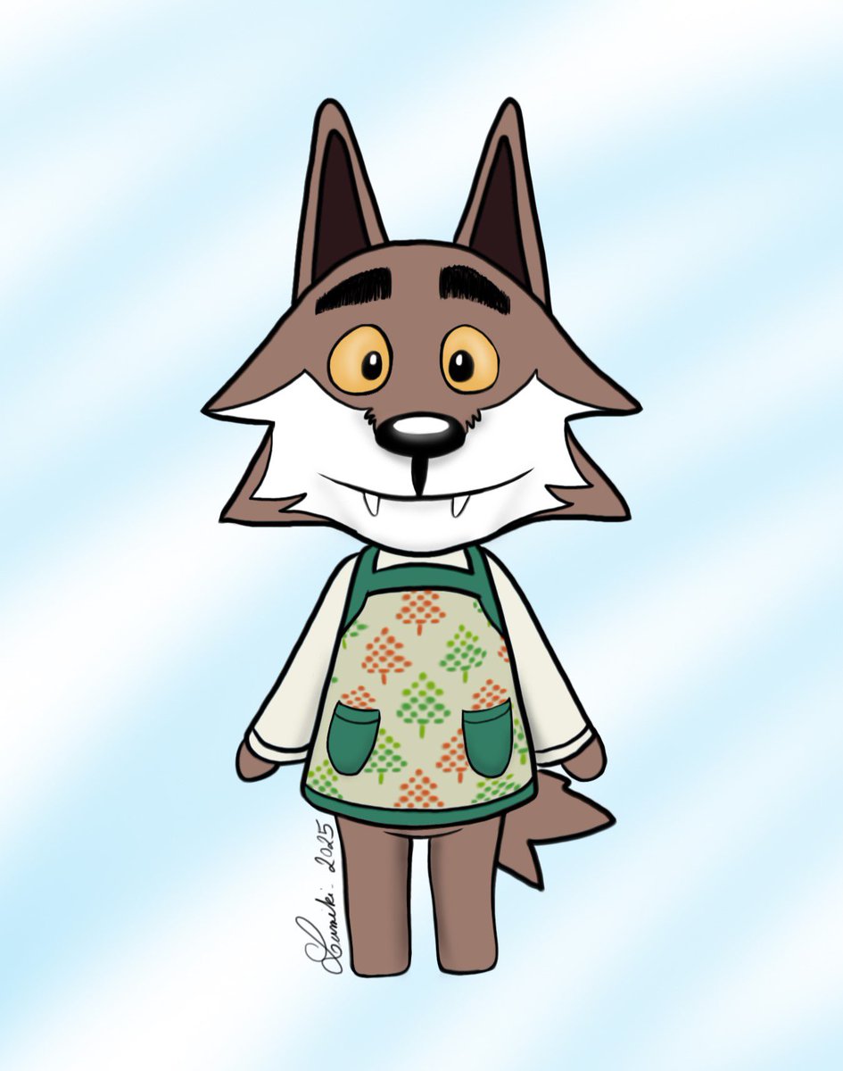 Le loup d’Intermarché et d’Illogic Studio s’il était dans Animal Crossing ! Trop mignon !

Here is the wolf from the famous ad as if he was in Animal Crossing! A real cutie!