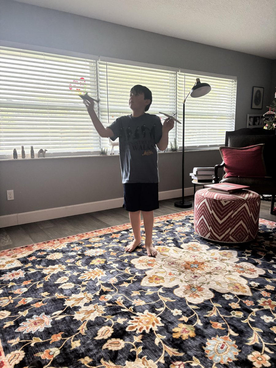 Tis the season for polystyrene planes! Tally ho!